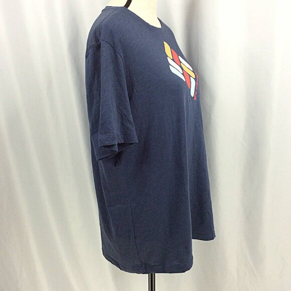 Columbia Womens Bluebird Day Relaxed Crew Neck T-Shirt Size 1X Denim Blue SS - Picture 5 of 12